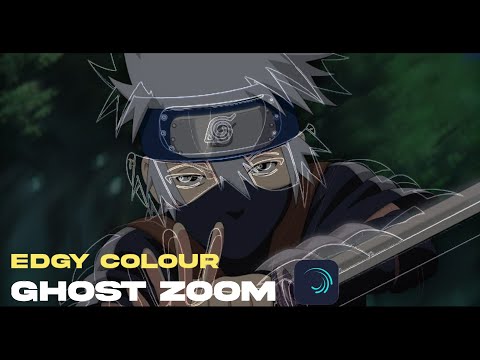 Edgy Colour Ghost Zoom | Alight Motion tutorial . Preset ?? #Alightmotionedit #alightmotiontutorial