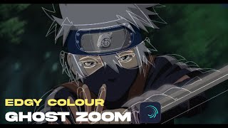 Edgy Colour Ghost Zoom | Alight Motion tutorial . Preset  #Alightmotionedit #alightmotiontutorial