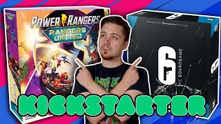 Kickstarter Breakdown | Should You Back Power Rangers Rangers United Or 6 Siege The Board Game