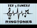 TOP 5 FAMOUS RINGTONES Mix Hindiaz Download