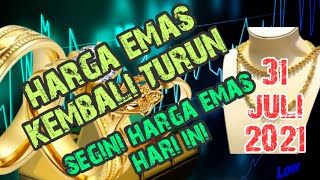 HARGA EMAS HARI INI I HARGA EMAS BULAN MARET 2021 I TOKO EMAS SEMAR NUSANTARA