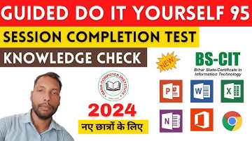 GUIDED DO-IT-YOURSELF SESSION 95 | BS-CIT SESSION 48 [HINDI]