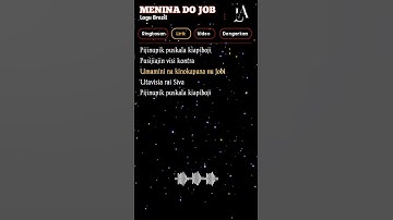 Thumbnail of Lirik Lagu Menina Do Job_Lagu Berail_Viral Tiktok #liriklagu #fypシ゚  #trending