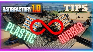 Rubber and Plastic Loop - Easy BUILD GUIDE in Satisfactory 1.0  | Tips and Tricks | Profile