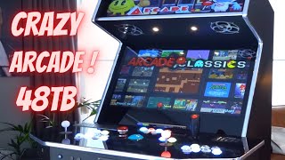 The Worlds Craziest 48tb Ultimate Hyperspin Arcade Machine !!