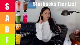 RANKING EVERY STARBUCKS DRINK *starbucks barista*