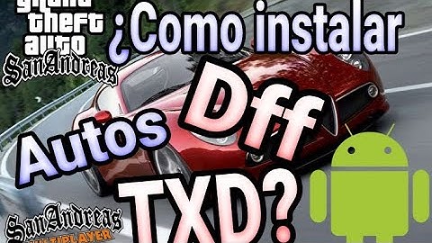 Como Instalar Cualquier Auto en tu GTA SAN ANDREAS | Compatible con Samp