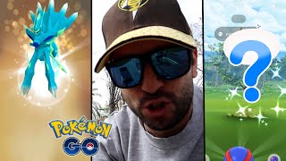 DIALGA ORIGEN SHINY SUERTE Y DÍA DE ENTEI OSCURO! ¿ALGO TOP?[Pokémon GO-davidpetit]