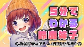 ５分でわかる鈴鹿妹子（＝鈴鹿詩子のガチ妹）【鈴鹿詩子/にじさんじ】