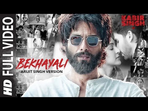 Bekhayali Full Song  Kabir Singh  Shahid k Kiara A  Sandeep Reddy Vanga  Sachet