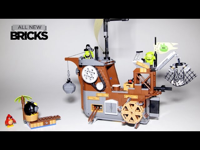 JANGBRiCKS LEGO reviews & MOCs: LEGO Angry Birds Piggy Pirate Ship review!  75825