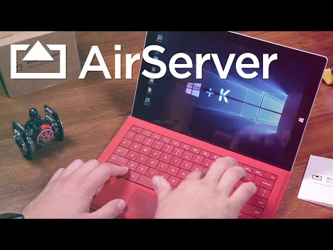 How to screen mirror your Windows device to AirServer Connect