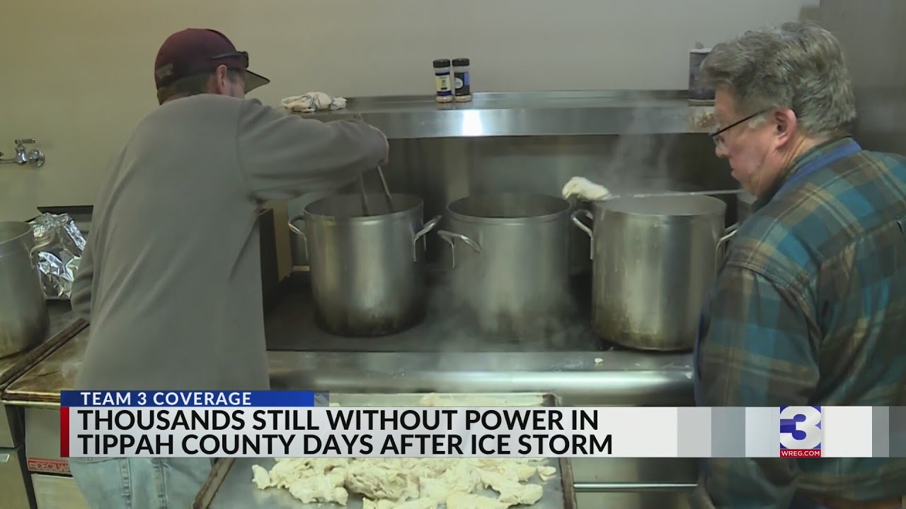 Thousands still without power in Tippah Co. - YouTube