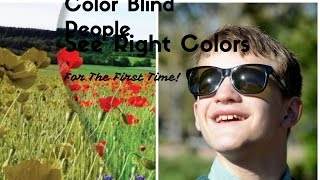 Color Blind People See Right Colors For The First Time by Alessia Alinovi 18,639 views 6 years ago 3 minutes