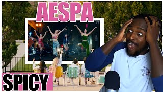 DANCER REACTS TO aespa 에스파 'Spicy' MV | AESPA TURNED UP THE HEAT!