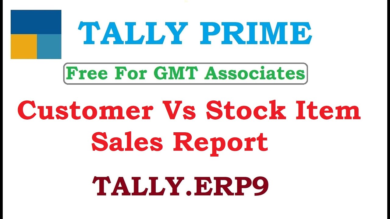 Customer Vs Stock Item Sales Report