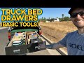 How To Build DIY Truck Bed Storage Drawers - EASY With Basic Tools!