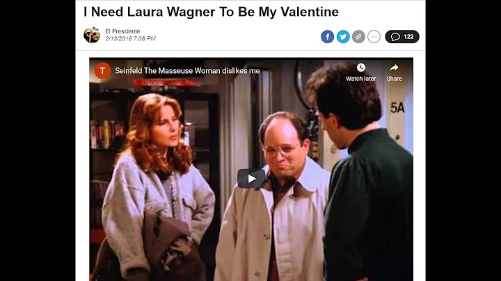Blog Out Loud: #1 El Presidente, I Need Laura Wagn...