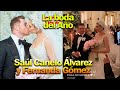 La Boda eclesiástica de Saúl Canelo Álvarez y Fernanda Gómez se ha convertido en la boda del año