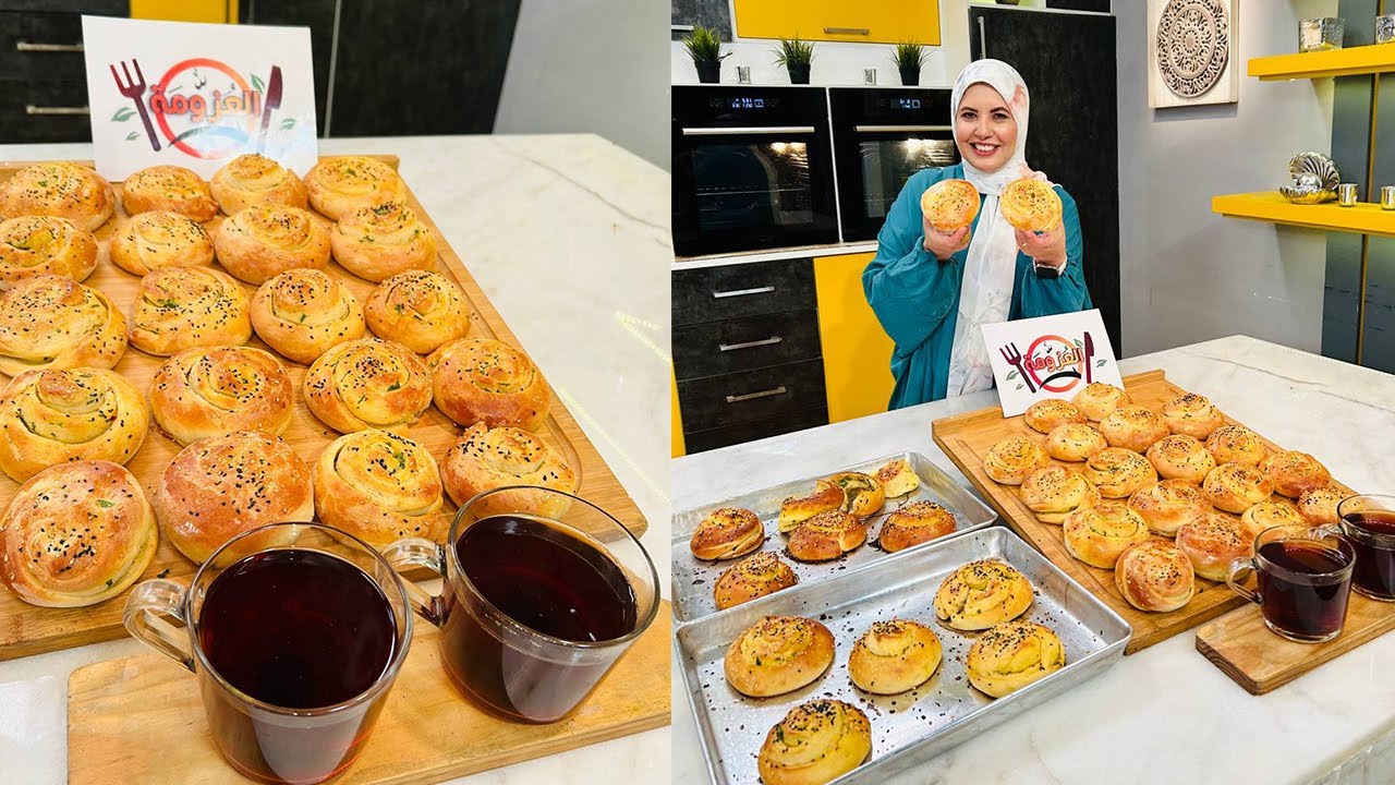 العزومة مع الشيف فاطمة أبو حاتي | فطائر رول بالزبدة - الرد على أسئلة السوشيال ميديا