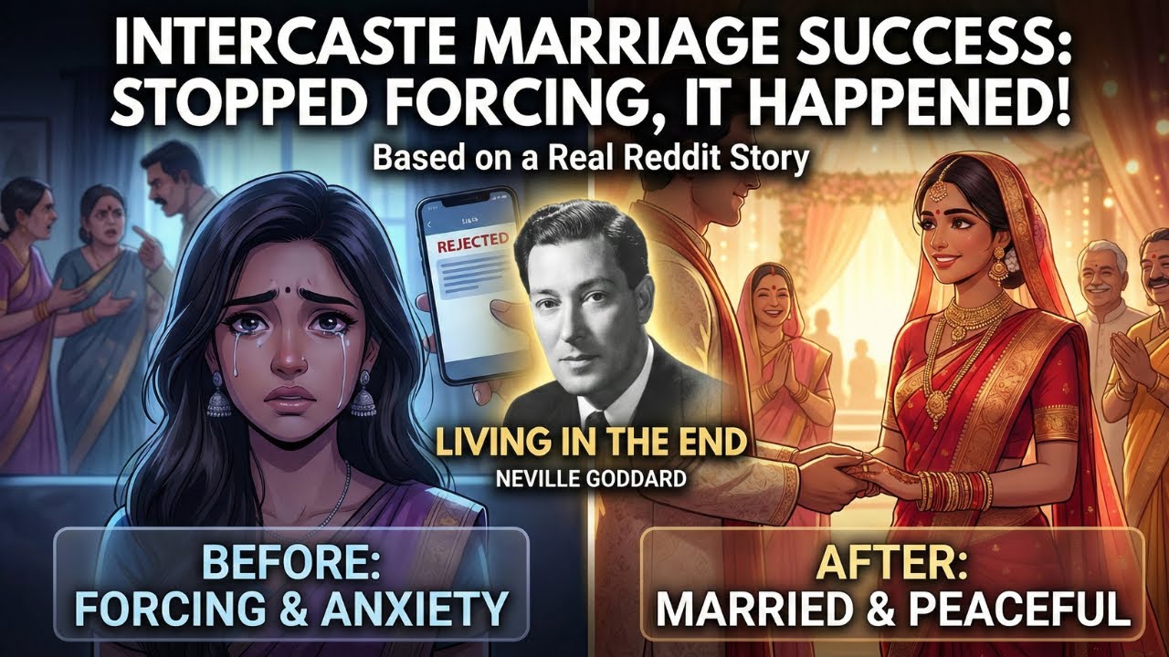 Intercaste Marriage Success Story 💍 | Law of Attraction Worked When She Stopped Forcing