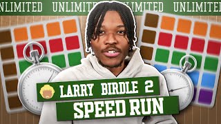 Eu tentei fazer speedrun de Larry Birdle 2