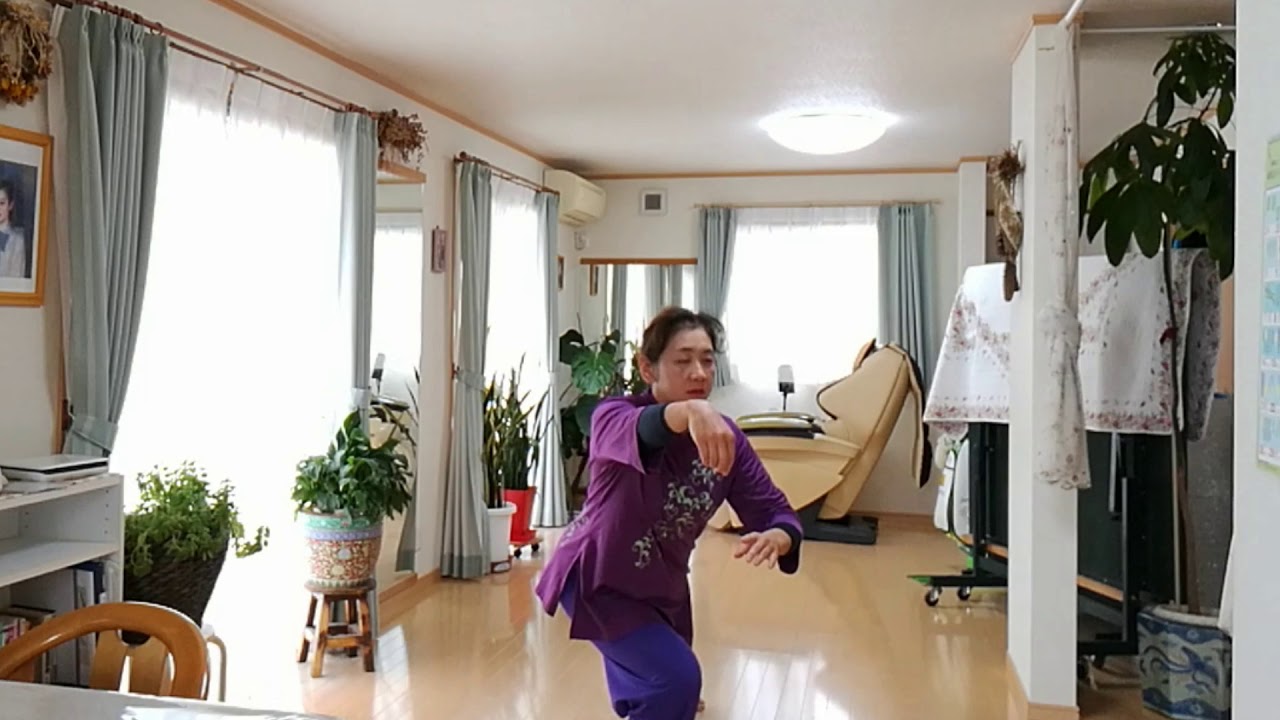 【太極拳】楊名時24式太極拳 後半 - YouTube