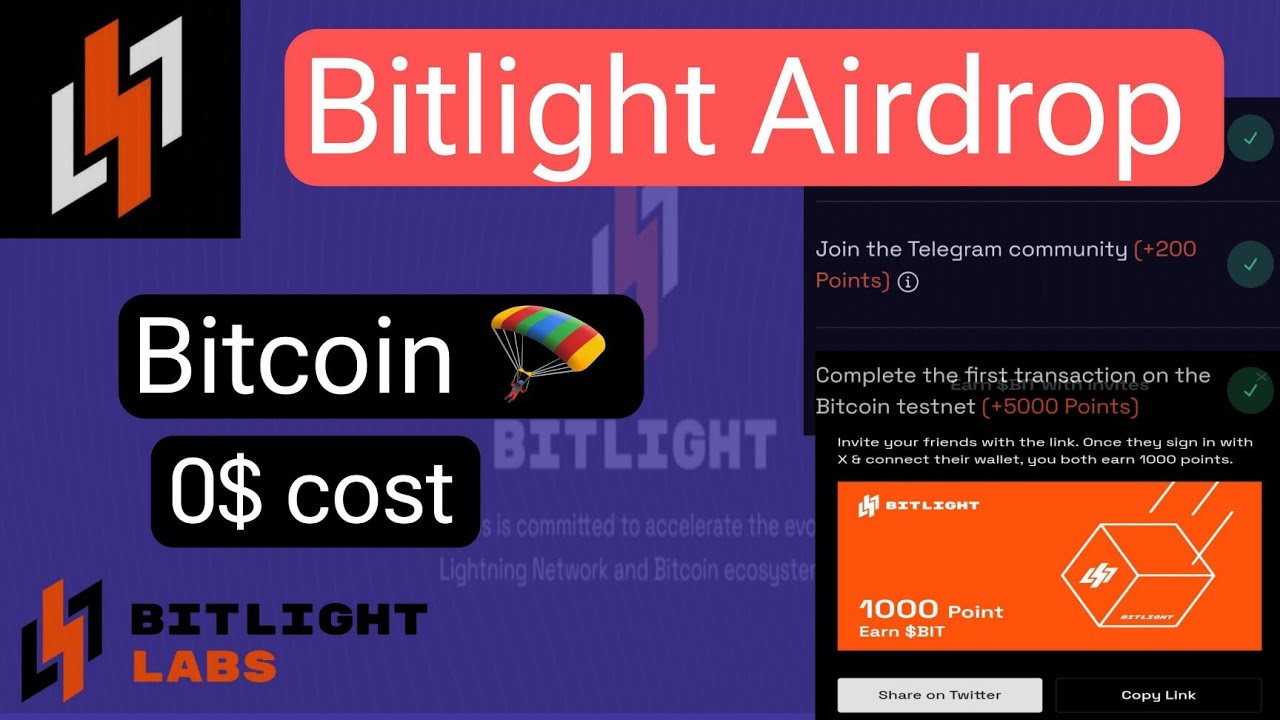 Bitlight Airdrop | Bitlight Wallet airdrop | Bitlight Labs incentivize ...