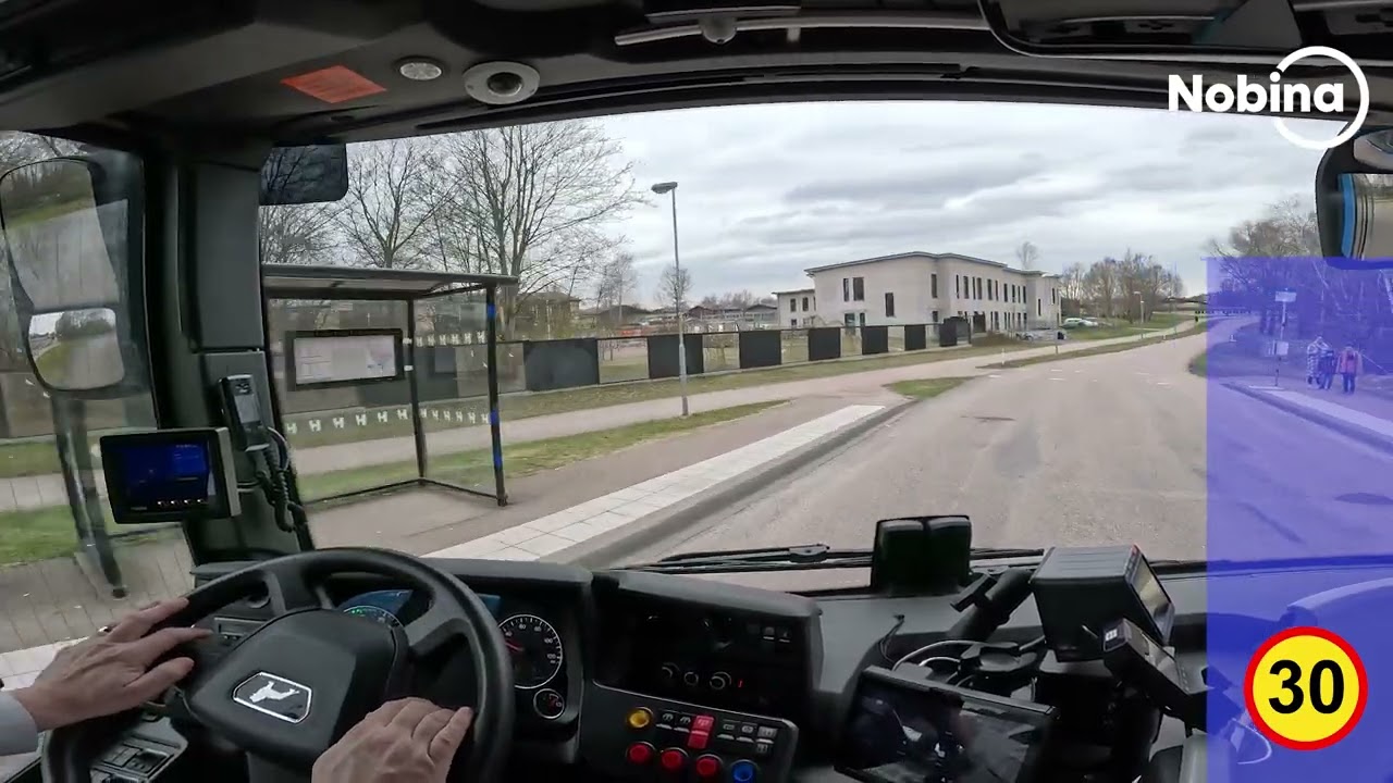 Linje 1 och 5 Halmstad Resecentrum-Vallås Övre