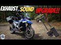 BMW R1300GS Exhaust Sound Unlocked! HealTech Servo Eliminator Install and Review