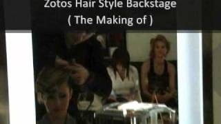Zotos HairStyle Calendar  08-09 backstage Part 1