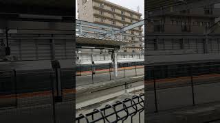 JR勝川駅で、臨時列車扱いの３８３系ブツ４両編成の回送シーンを時速１３０キロメートル運転を行って撮影をしたこと　２０２４年５月１９日撮影