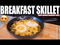 EASY ONE PAN BREAKFAST SKILLET | High Protein Anabolic Breakfast Recipe