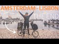 39  europe tour  arrive  lisbonne  fin du tour deurope en vlo pliant brompton 