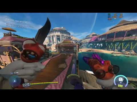 Riding on Top of RV Sends Player up in air. Beach and City - High On Life 2 Glitch 