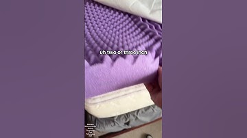 Upgrade Your Sleep Game with This Ultra-Comfortable Mattress Topper! #mattress