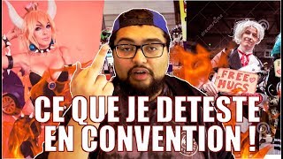 Ce que je DÉTESTE dans les conventions !