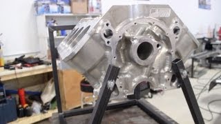MIG Welding an Engine Cradle at Eliminator Kustoms Chris Jarman of Eliminator Kustoms walks through the steps to fabricate an engine cradle using the Millermatic® 212 Auto-Set™,