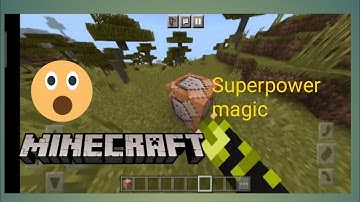 Command Block Hack That will give you SUPERPOWER In MINECRAFT