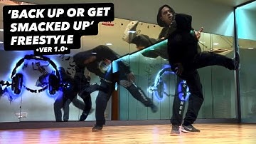 •ver1.0• DR BEAT x PMD — “Back Up Or Get Smacked Up” toprock Bboy dance freestyle 🔊🎶😎👟🌊🌊🌊🌊