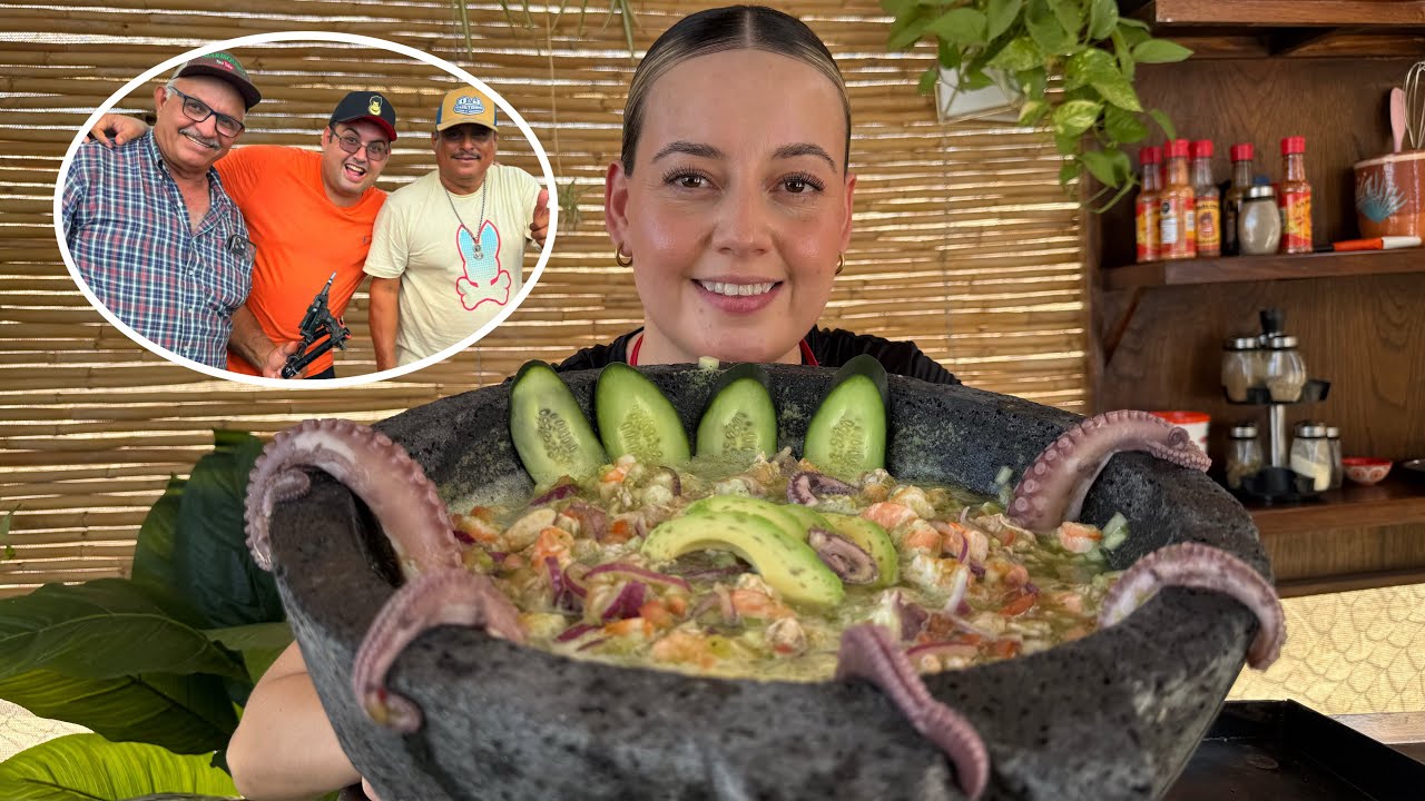 Ceviche de Camarón y Pulpo aprobado por Lencho y El Marisquero 🔥 