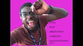 Teacher vlog 8: Successfully Finished My Final Observation Of My PGCE!! YAAY