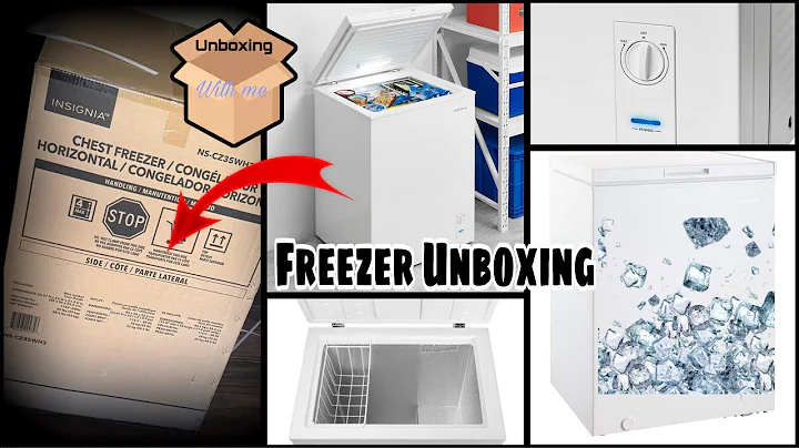 Chest Freezer Unboxing & Review 🇨🇦| Insignia 3.5 Cubic Chest  Freezer | Buy for Walmart 2024