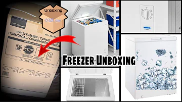 New Deep Freezer Unboxing 🇨🇦| Insignia Freezer | Best for Freeze & Store Things | Kitchen Appliances