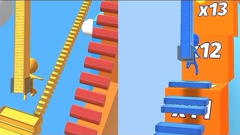 ✅️Stair run 👑 Level NOOB vs PRO vs HACKER | 3D | All Level Mobile New VideoiOS,Android Games