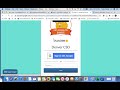 Signing into Buncee