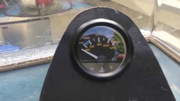 Installing Temperature Sensor & Gauge on Outboard Boat Motor