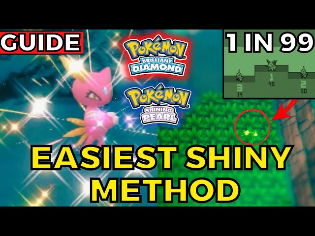 Shiny Ditto PokeRadar Hunt - Pokemon Brilliant Diamond and Shining Pearl -  LIVE 