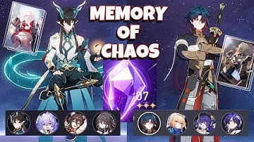 Memory of Chaos 7 - E0 Dan Heng IL & E0 Blade Full stars 1.6.2 (Honkai: Star Rail)