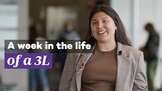 A week in the life of a 3rd year law student at Northwestern Pritzker Law